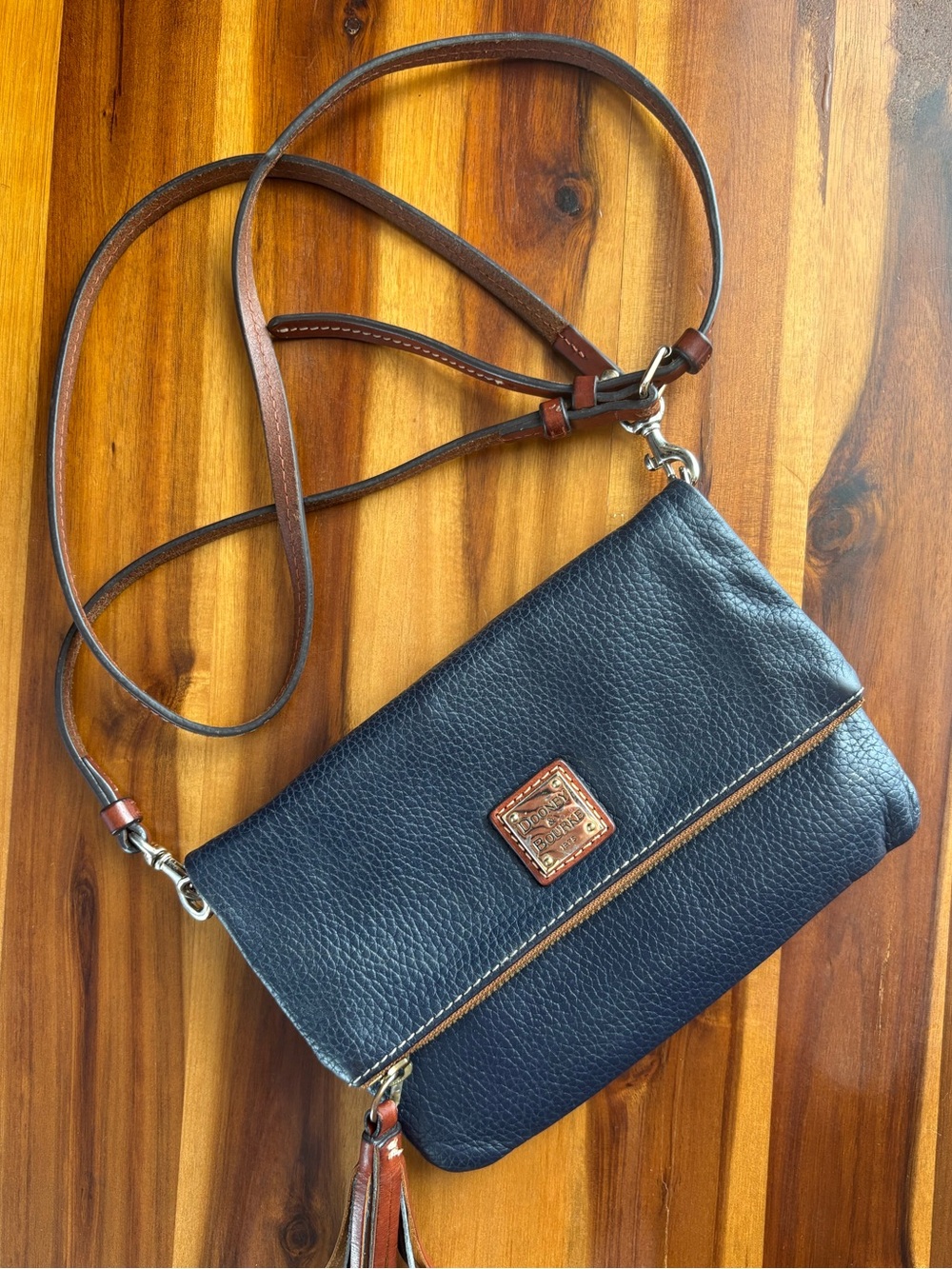 Rehab Dooney Leather Crossbody AS-IS